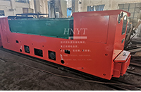貴州8噸湘潭雙駕駛室防爆蓄電池電機(jī)車(chē)運(yùn)行測(cè)試